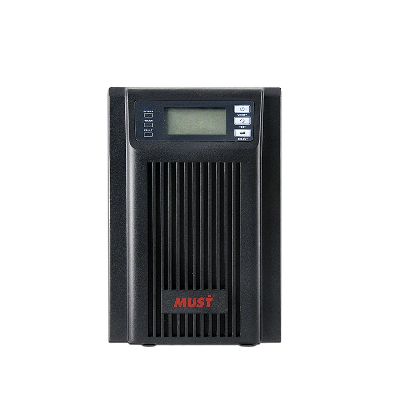 MUST high  Frequency Online UPS 3KVA with DC96V or DC192V with 20A charger power supply for data center