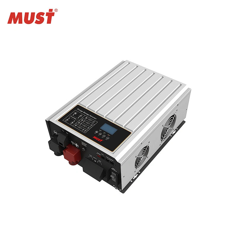 MUST  4000W MPPT solar inverter hybrid solar inverter with 60A  mppt charge controller