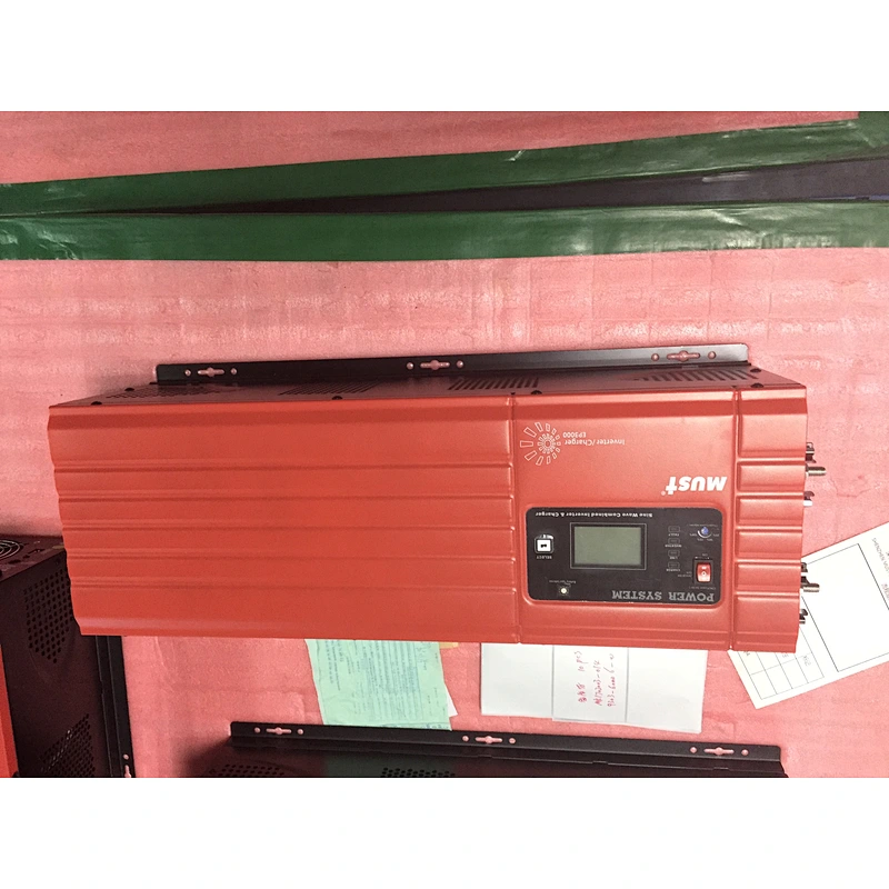 Hot Sale!!! MUST EP3000 Series Hybrid pure sine wave inverter 1000w 2000w 3000w 4000w 5000w 6000w Power Inverter