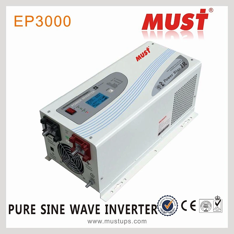Dubai market pure sine wave hybrid solar inverter 1kw-6kw for solar power system