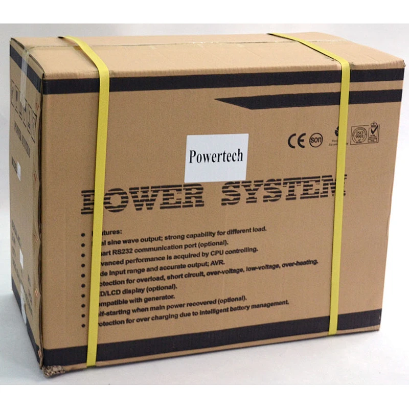 Must best supplier MUST Power UPS 2KW Power Bank Laptop Computer Loads 24VDC Power Inverter