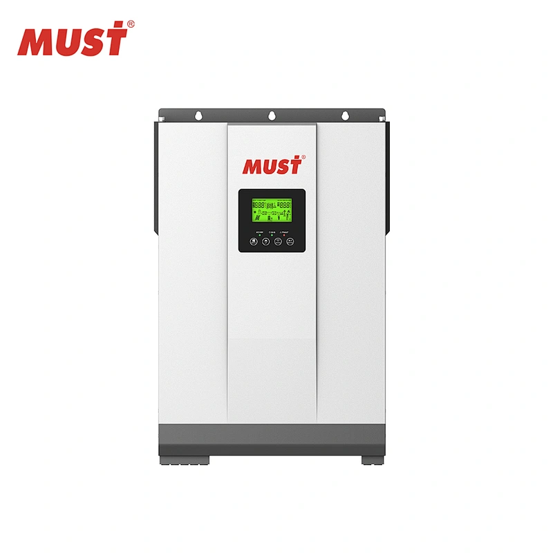 MUST solar hybrid inverter MPPT 80A solar charge controller 3000w 5200w 500v inverter pure sine wave output inversor  onduleur