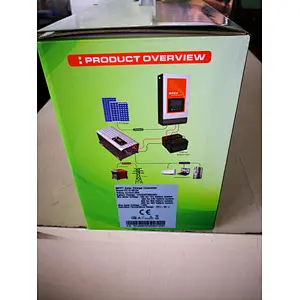 MUST Solar New MPPT 12/24/36/48V 60A 80A Solar Charger Controller with LCD Display