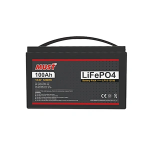 LifePO4 lithium battery with one year warranty used for solar off grid inverter