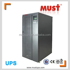 MUST POWER Online UPS 3 phase input 3 phase output high frequency 20KVA 30KVA 40KVA UPS power supply isolate transformer RS232 RS485 AS400 power supply for data center