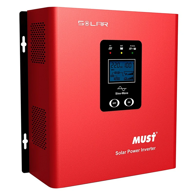 MUST AVR inverter 1kva to 2kva with PWM solar charger inbuilt price cheap inverter