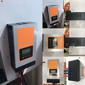MUST Solar New MPPT 12/24/36/48V 60A 80A Solar Charger Controller with LCD Display