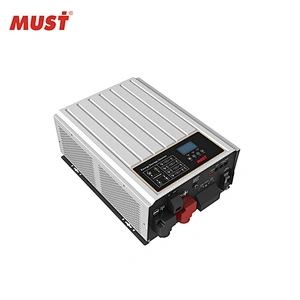 MUST  4000W MPPT solar inverter hybrid solar inverter with 60A  mppt charge controller