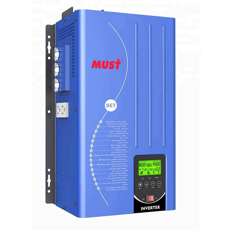 6KW/48V with big transformer in-built solar inverter from MUST POWER  company