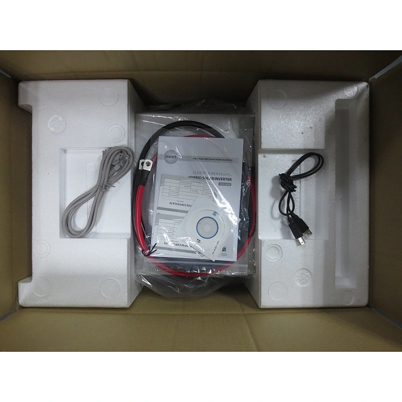 5000W 48V 230V Hybrid off grid solar inverter connect to Lithium battery