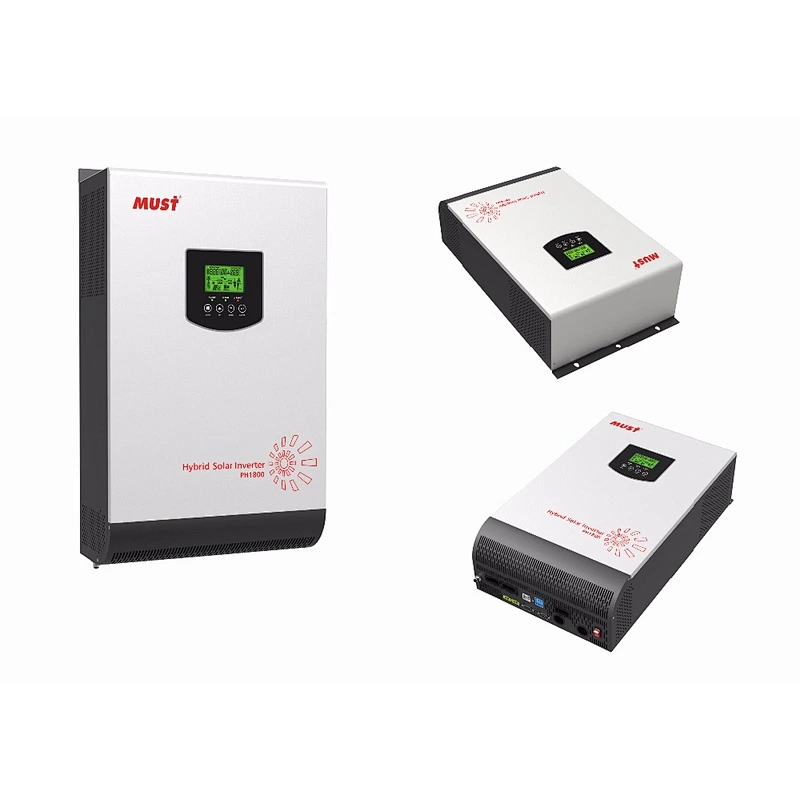 MUST Fresh New Hybrid Inverter 2KVA 3KVA 40A 60A MPPT 24V 48V MUST Solar Inverter