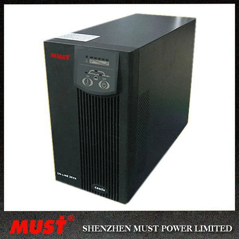 Chinese 6KVA 10KVA Supplier High Frequency No Break Pure Sine Wave Online UPS 2kva 3kva