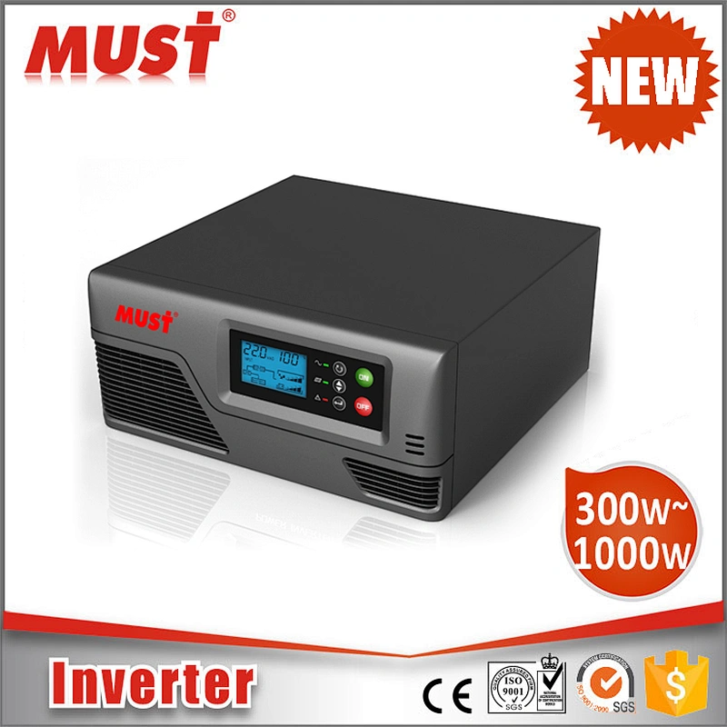 MUST 800w battery charger inverter 12v to 220v power voltage converter dc ac