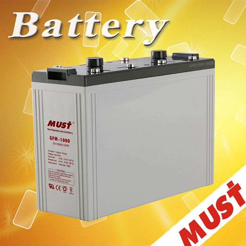 Sealed Maintenance Free Multiple functions Green energy 2v 3000ah high power battery