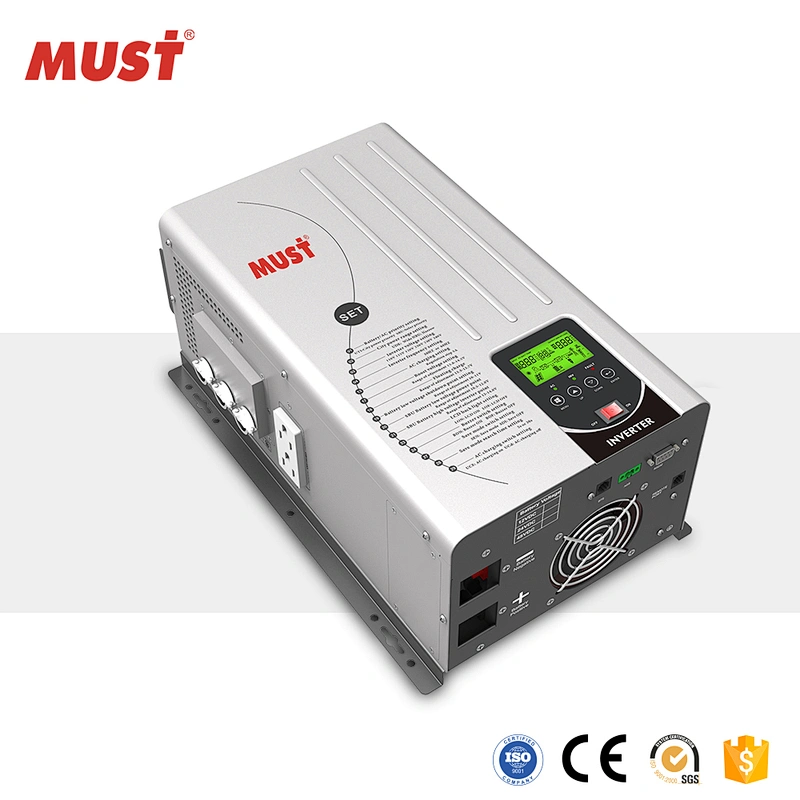 Split Phase solar inverter 8KW 48V inverter charger controller from MUST POWER