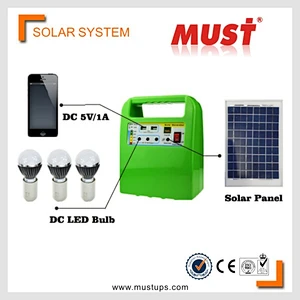 10W Mini Solar Camping System with Solar Power Fans, Solar Lights and Solar Panels