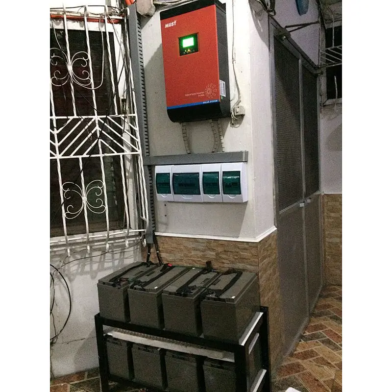 solar cell inverter 5kva 5000w 48v 220v on and off grid solar inversor with charger