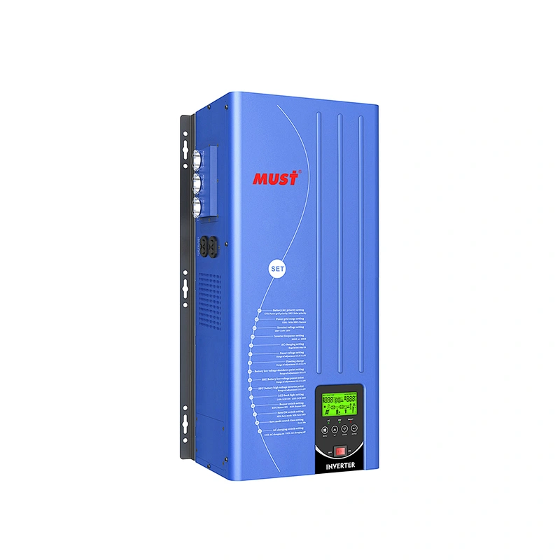 Pure sine wave solar inverter 5KW 48V off grid system split phase inverter charger