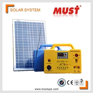 Mini Solar Independent Power Supply 20w home solar system india