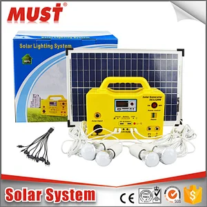Hot Solar power systems Solar Home System for Lighting With Mobile Phone Charger