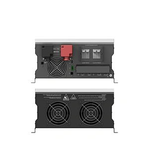 MUST Solar power inverter with charger 6000 watt pure sine wave inverter LCD display remote control with 200A MPPT Charger