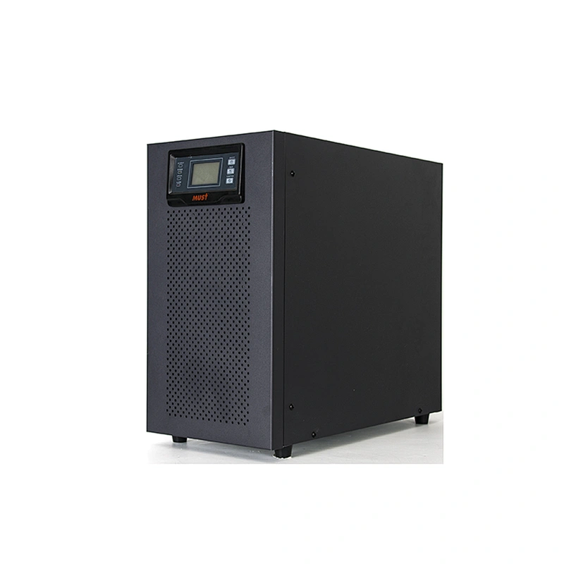 MUST  Smallest UPS battery backup 220v 6kva 10kva with external battery high frequency