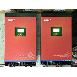 MUST High frequency 3KVA 5KVA Hybrid charger solar inverter with MTTP controller
