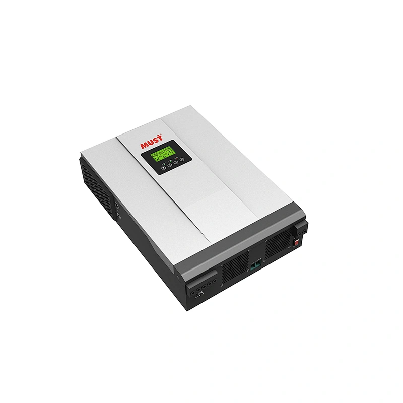 MUST AC 230V PV 450V 3KW 5.2KW High Frequency Solar Inverter With 80A MPPT