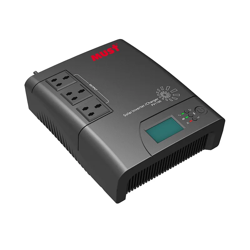 MUST grid tie solar inverter hybrid solar inverter 1.2kva to 2.4kva PWM solar charger inbuilt