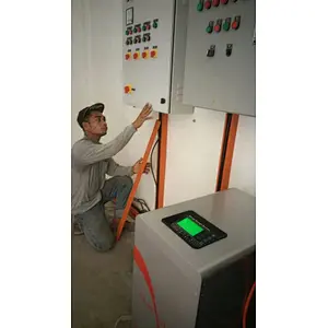 < MUST  SOLAR>9000W MPPT 180A Charger on/off Grid Solar Hybrid Inverter
