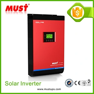 MUST pure sine wave transformerless phases on off grid string Solar Inverter for solar panel Photovoltaic Inverter