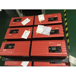 MUST Charge Current Adjustable Battery Type Selector 6KW PWM Inverter With Toroidal Transformer