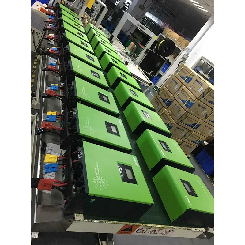 energy saving 48vdc/110v ac inverter 3000W 3KVA hybrid solar inverter
