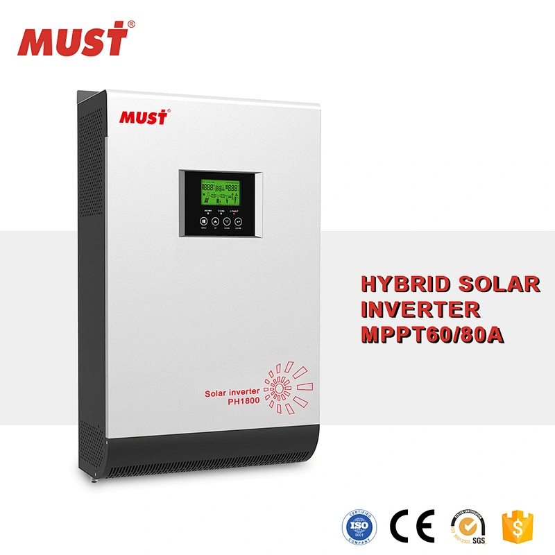 10kva solar inverter 10kw on and off grid hybrid inverter with MPPT battery charger