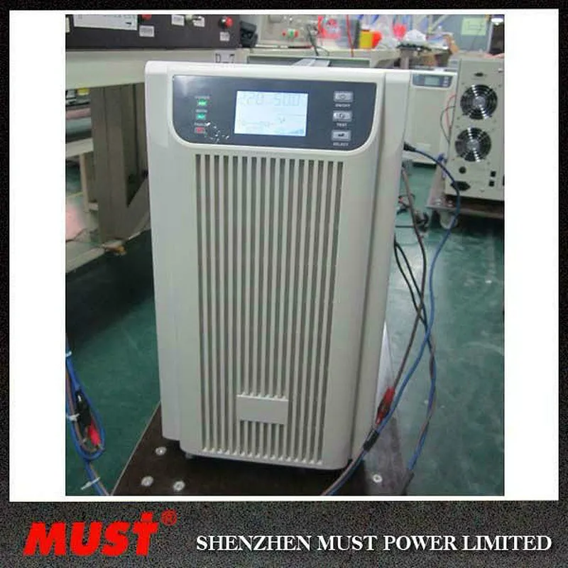 Cold start online ups 1kva to 20kva pure sine wave output  with RS232 monitoring function