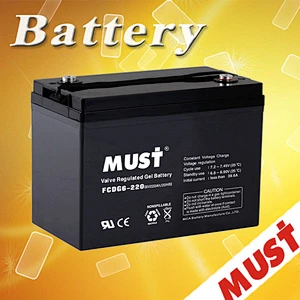 MUST POWER 12v 200ah Gel sealed lead acid AGM battery vrla battery Excellent Safety Performance rechargeable 20hr battery 12v 200ah