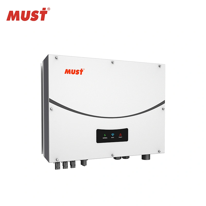 MUST High frequency 7kw 10kw 15kw grid tie inverter solar inverter 3phase falownik cena falownika