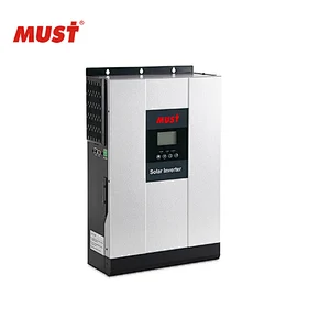MUST PV1800 VHM dc 24v 48v 5KVA 2KW 3KW 4KW 5KW 5.5KW off grid solar inverter with solar charger factory best price in shenzhen