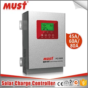 MUST POWER LCD display 60A MPPT charge controller /solar regulator