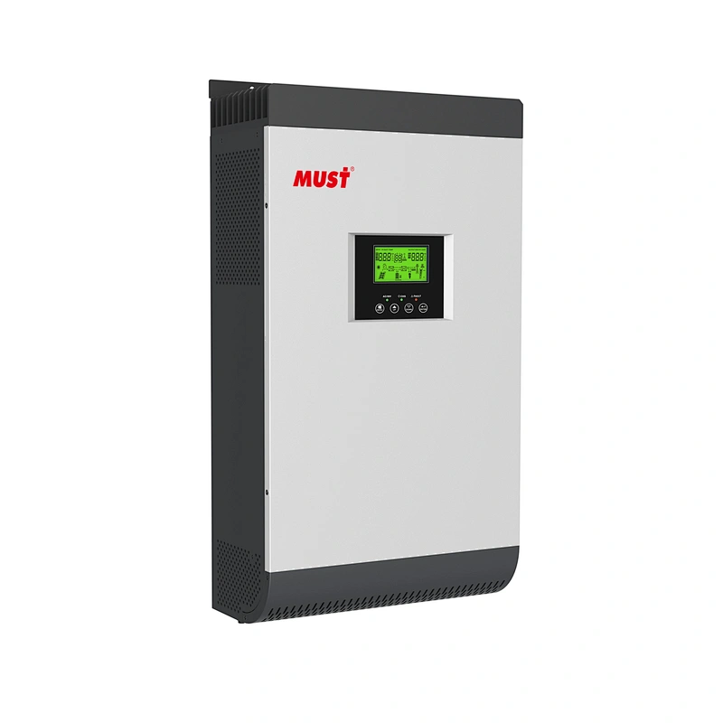 MUST Power Factor 1 Pure Sine Wave 3KVA Hybrid Mppt Solar Power Inverter