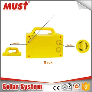 MUST Solar system Africa Market portable kit solar for africa, outdoor lighting system
