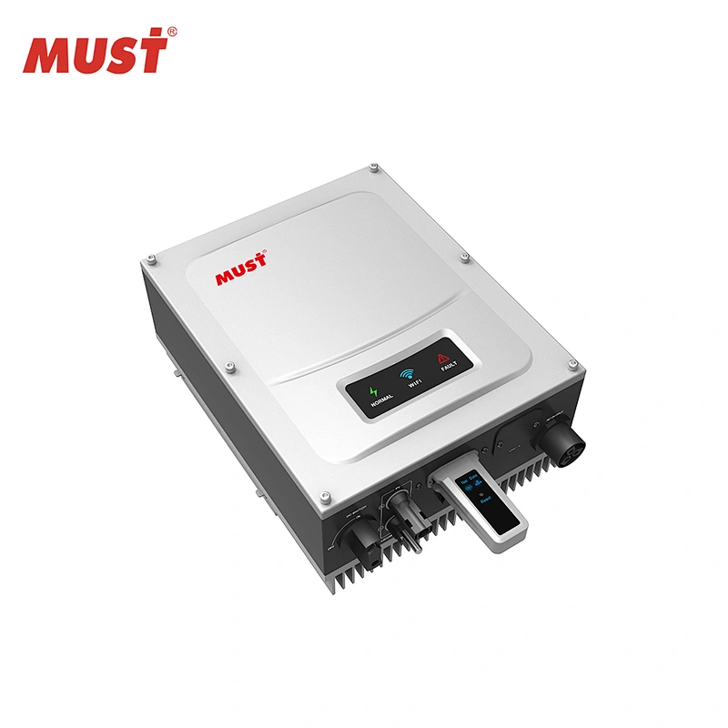 MUST Shenzhen factory Grid tie inverter 3KW 48V dc to 230v inverter work without battery Made in China price