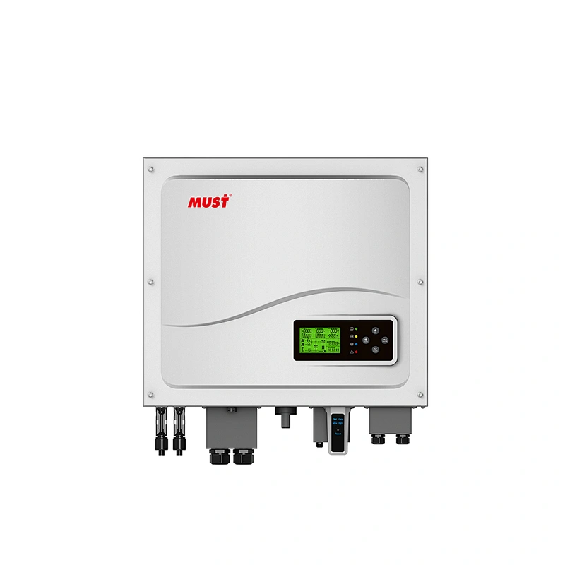 3kw 4kw 5kw on and off grid hybrid solar inverter water proof dust proof IP65 without battery or with battery optional