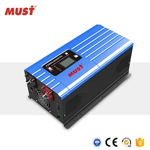 MUST 5000w pure sine wave automatic inverter with charger transfer switch UPS With Toroidal Transformer