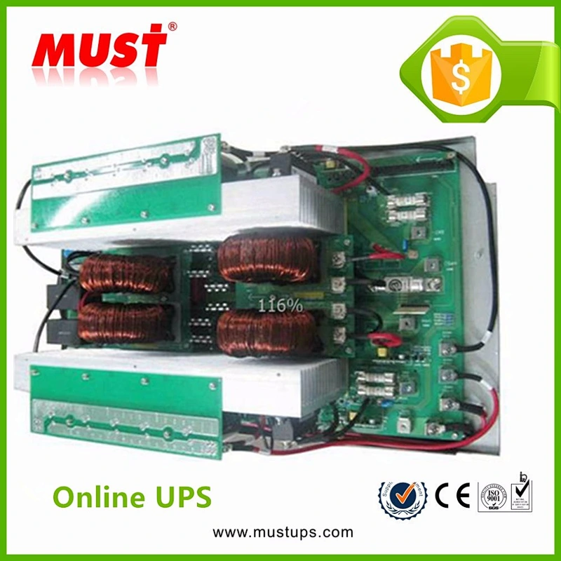 MUST 30KVA High Frequency Online UPS PCB Double Conversion Three Phase Online UPS