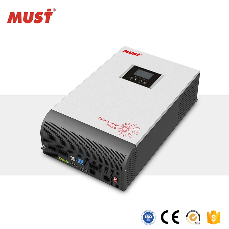 MUST High efficiency 3000W Pure Sine Wave Inverter 48v dc to 110v 220v Solar Converter ac Voltage Inverter
