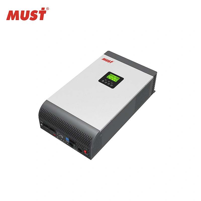 MUST Pure sine wave inverter 5000w system 48v battery support with heat sine wave cooling