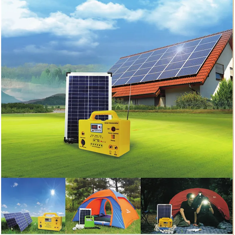 Mini Solar Independent Power Supply 20w home solar system india