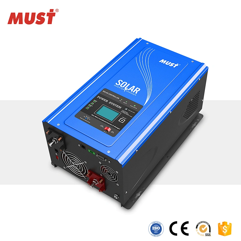 MPPT control pure sine wave 3000W 4000W hybrid inversores solares mexico