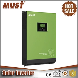 MUST NEW PV1800 100V DC panels 3kva 50A MPPT off grid hybrid solar inverter